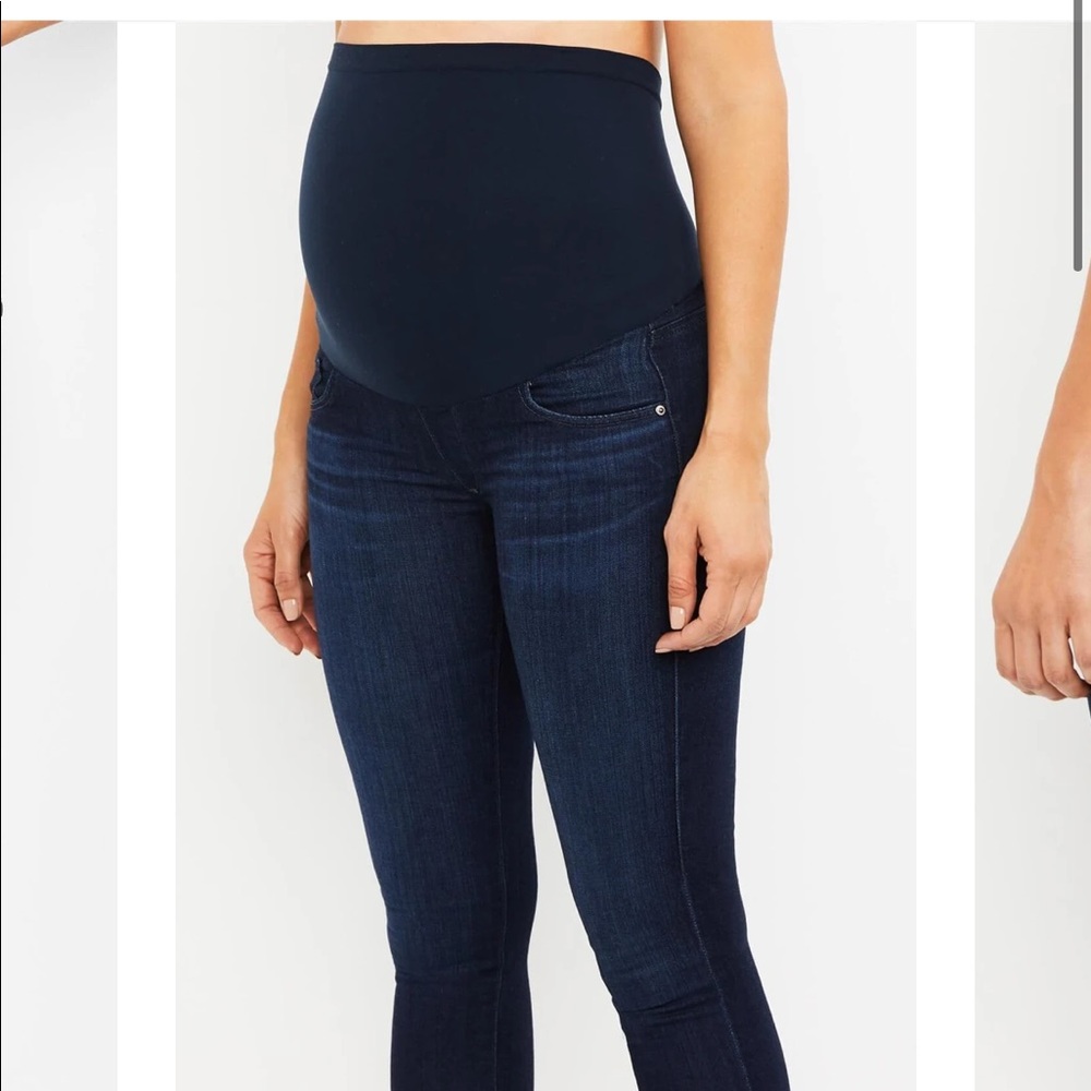 AG Skinny Full Panel Maternity Denim